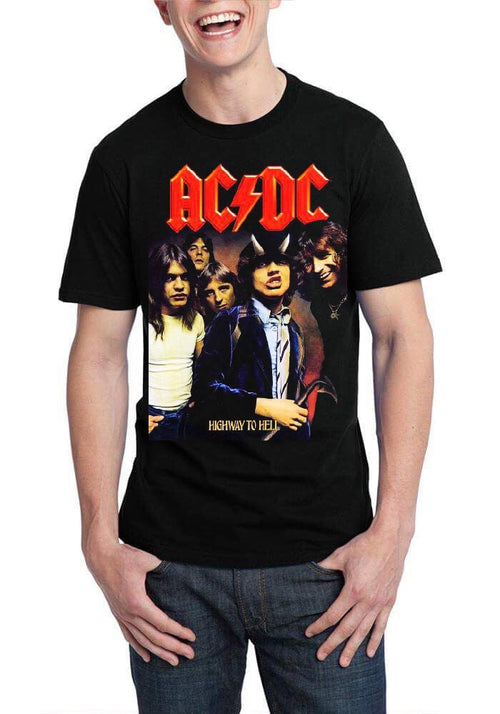 AC DC Black T-Shirt Hoodie, Sweatshirt | PureTeeCo.com