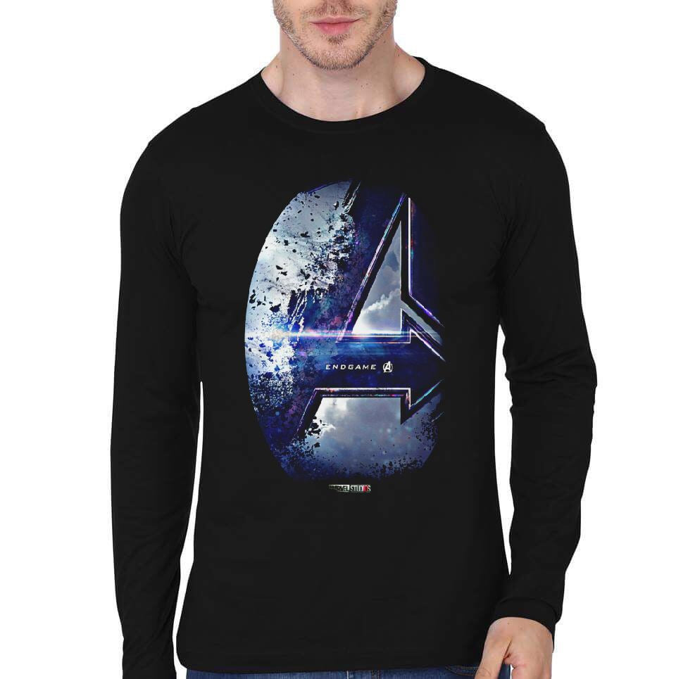 Avengers Endgame Black Full Sleeve T-Shirt Style002 Hoodie, Sweatshirt | PureTeeCo.com