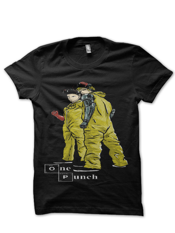 One Punch Black T-Shirt (Navy Blue Available) Hoodie, Sweatshirt | PureTeeCo.com
