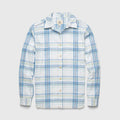 Brian Slub Plaid Shirt - White Combo Hoodie, Sweatshirt | PureTeeCo.com (Image 1)