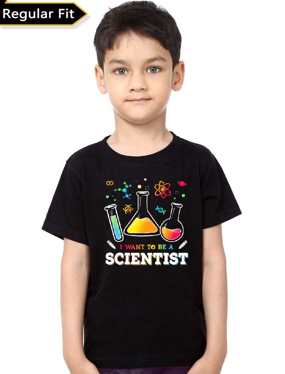 I Want To Be A Scientist Kids T-Shirt Hoodie, Sweatshirt | PureTeeCo.com