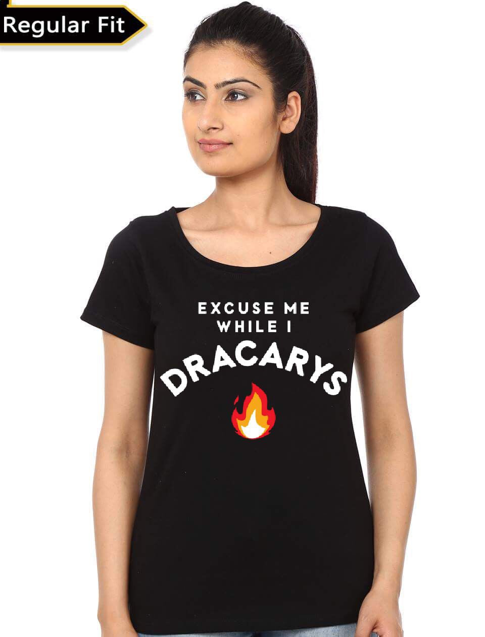 Excuse Me While I Dracarys T-Shirt Hoodie, Sweatshirt | PureTeeCo.com