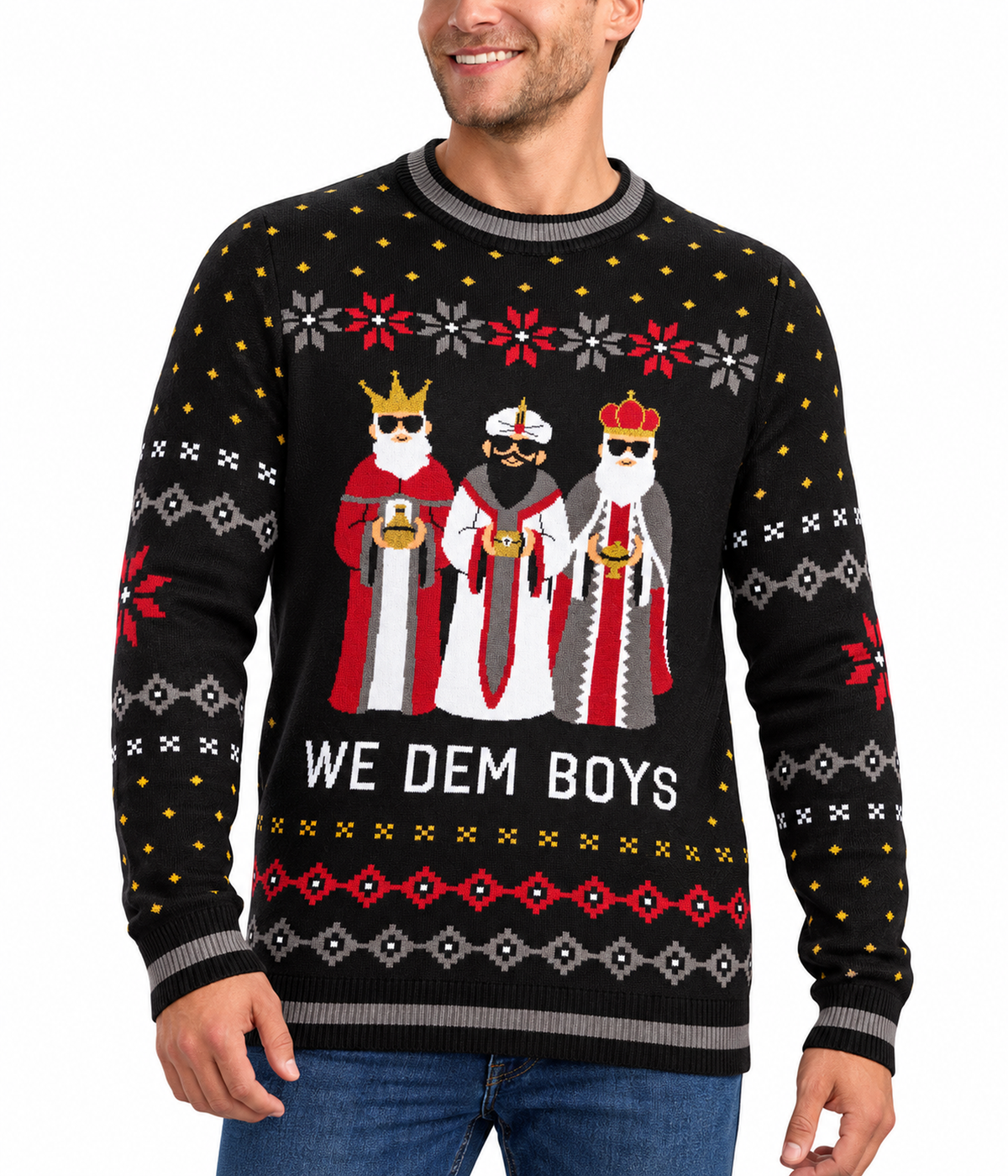 Men's We Dem Boys Ugly Christmas Sweater