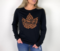 EVERYTHING FALL WORD ART LEAF TEE Hoodie, Sweatshirt | PureTeeCo.com (Image 1)