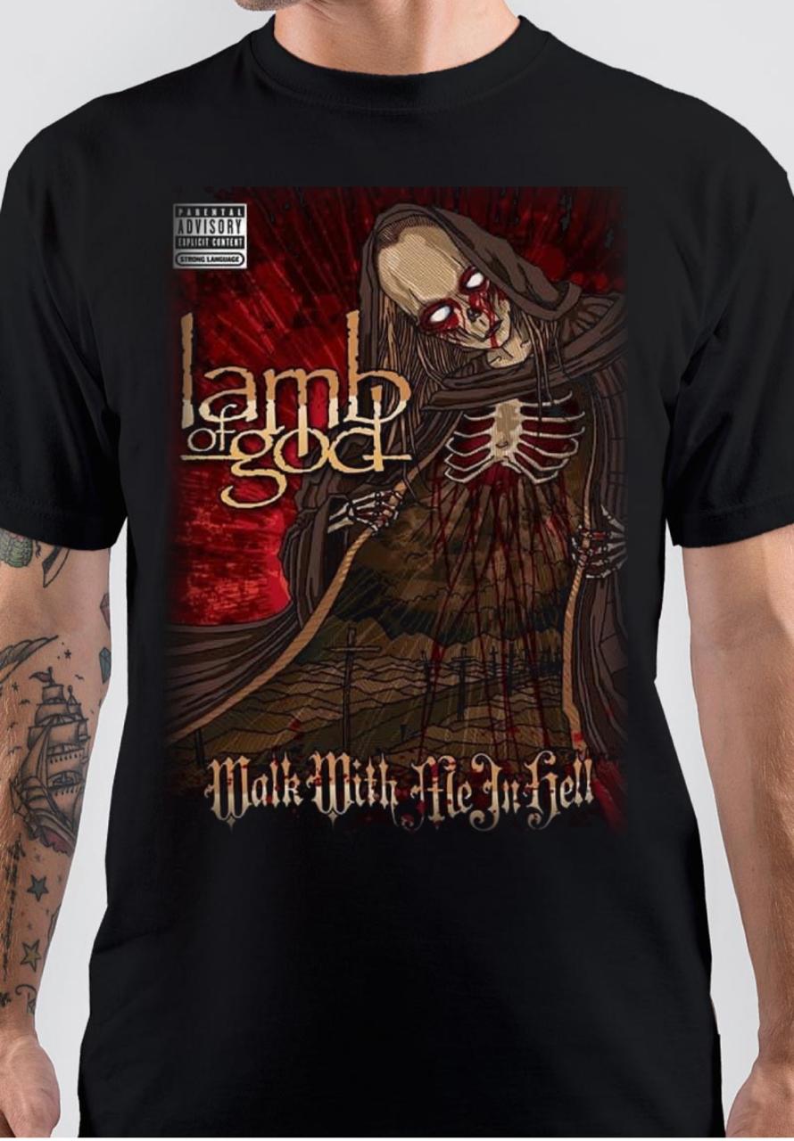 Lamb Of God Walk With Me To Hell T-Shirt Hoodie, Sweatshirt | PureTeeCo.com