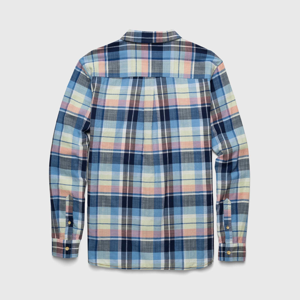 Brian Slub Plaid Shirt - Multi Green Combo Hoodie, Sweatshirt | PureTeeCo.com (Image 2)
