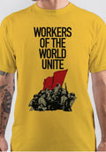 Workers Of The World Unite T-Shirt Hoodie, Sweatshirt | PureTeeCo.com