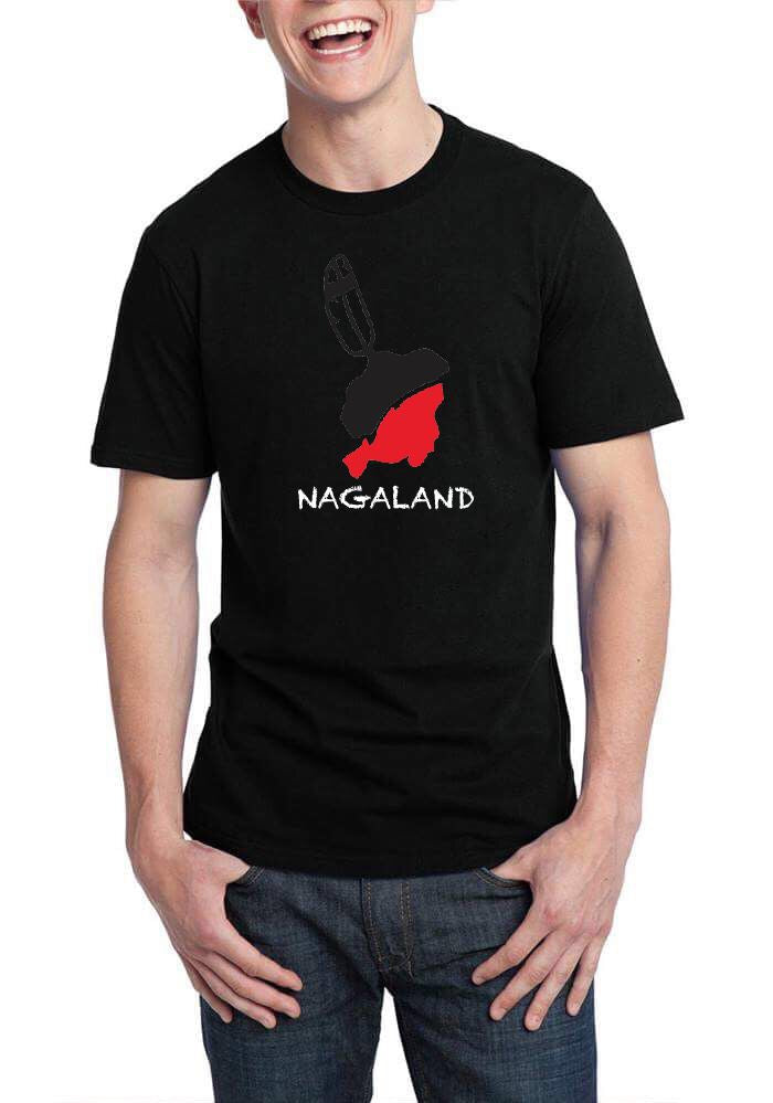 Nagaland Black T-Shirt Hoodie, Sweatshirt | PureTeeCo.com