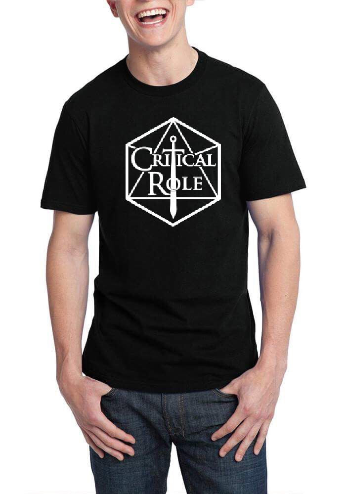 Critical Role Black T-Shirt Hoodie, Sweatshirt | PureTeeCo.com