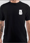 Meme Cat Black T-Shirt Hoodie, Sweatshirt | PureTeeCo.com