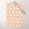 Funny bunny print Wrapping Paper Gallery Image 1