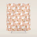 Funny bunny print Shower Curtain Gallery Image 1