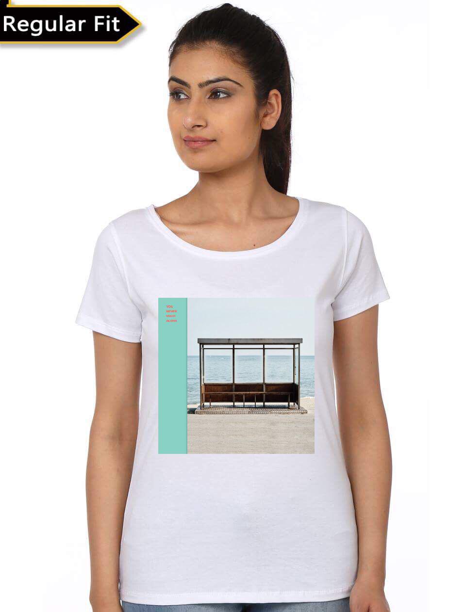 Never Walk Alone White T-Shirt Hoodie, Sweatshirt | PureTeeCo.com