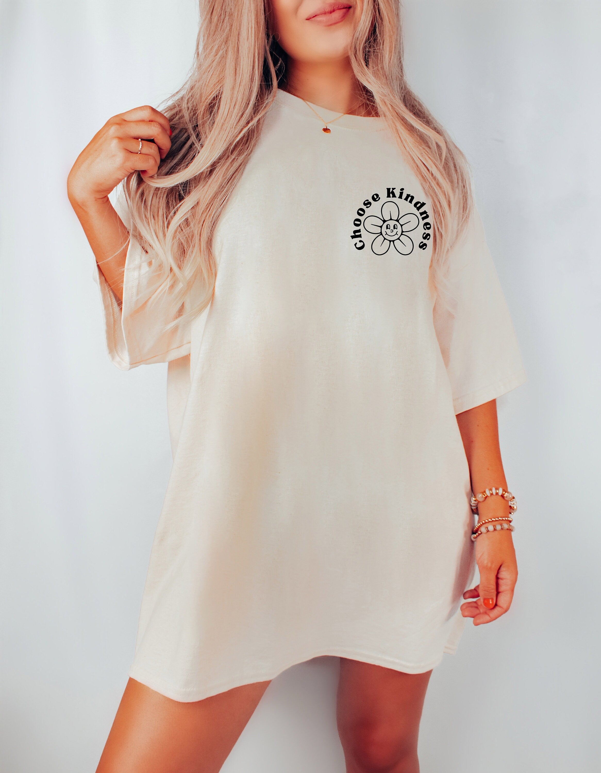 Choose Kindness Tee Kindness Matters Teevintage Inspired Tee Comfort Colors Oversized Tee Kind Tee (5)