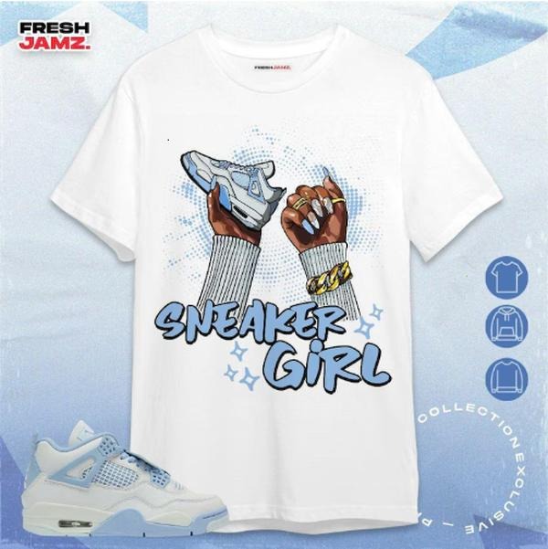 4 Forget Me Not Sneaker Girl Nail Unisex Shirt Hoodie, Sweatshirt | PureTeeCo.com