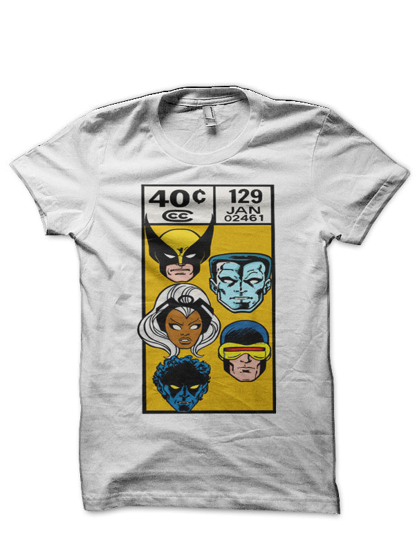 X Men White T-Shirt Hoodie, Sweatshirt | PureTeeCo.com