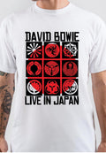 David Bowie Live In Japan T-Shirt Hoodie, Sweatshirt | PureTeeCo.com