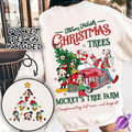 MOUSE FRESH TREES SWEATSHIRT W/ POCKET PRINT T-Shirts, Hoodie | PureTeeCo.com (Image 1)