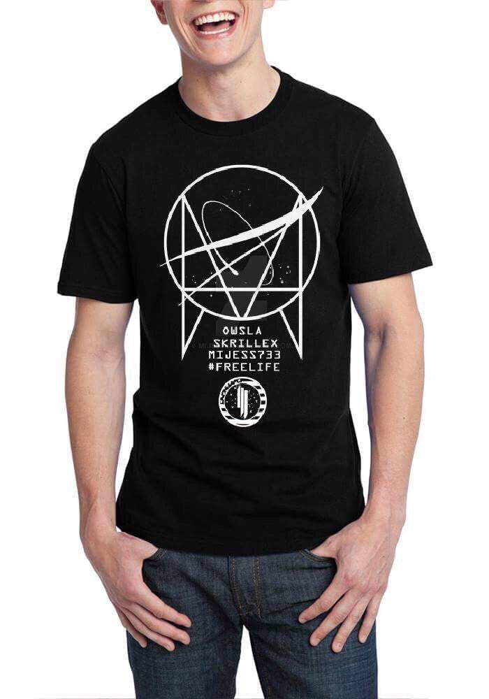 Owsla Skrillex Black T-Shirt Hoodie, Sweatshirt | PureTeeCo.com