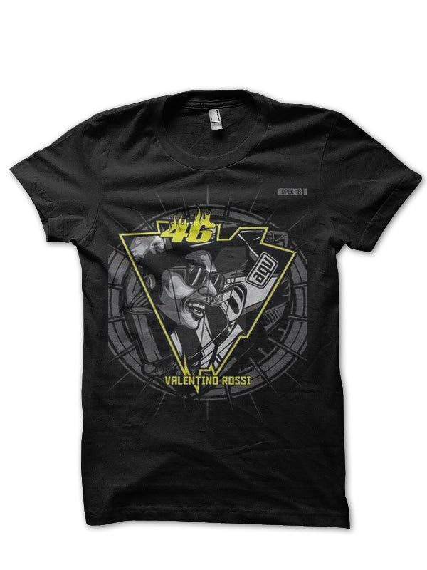 Moto GP Black Half Sleeve T-Shirt Style001 Hoodie, Sweatshirt | PureTeeCo.com