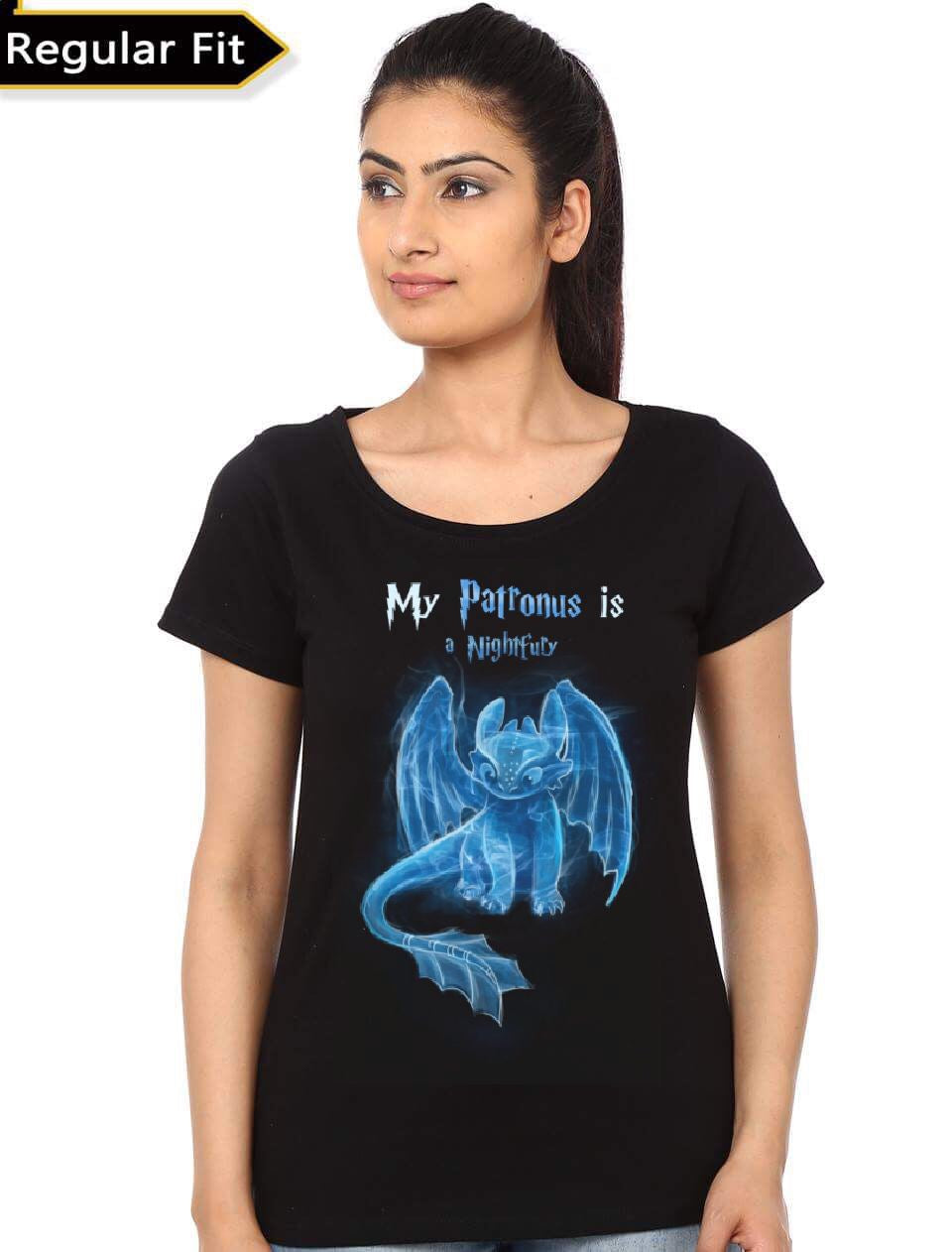 Nightfury Patronus Charm Girlâ€™s T-Shirt Hoodie, Sweatshirt | PureTeeCo.com