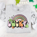 LUCKY SWEATSHIRT T-Shirts, Hoodie | PureTeeCo.com (Image 1)