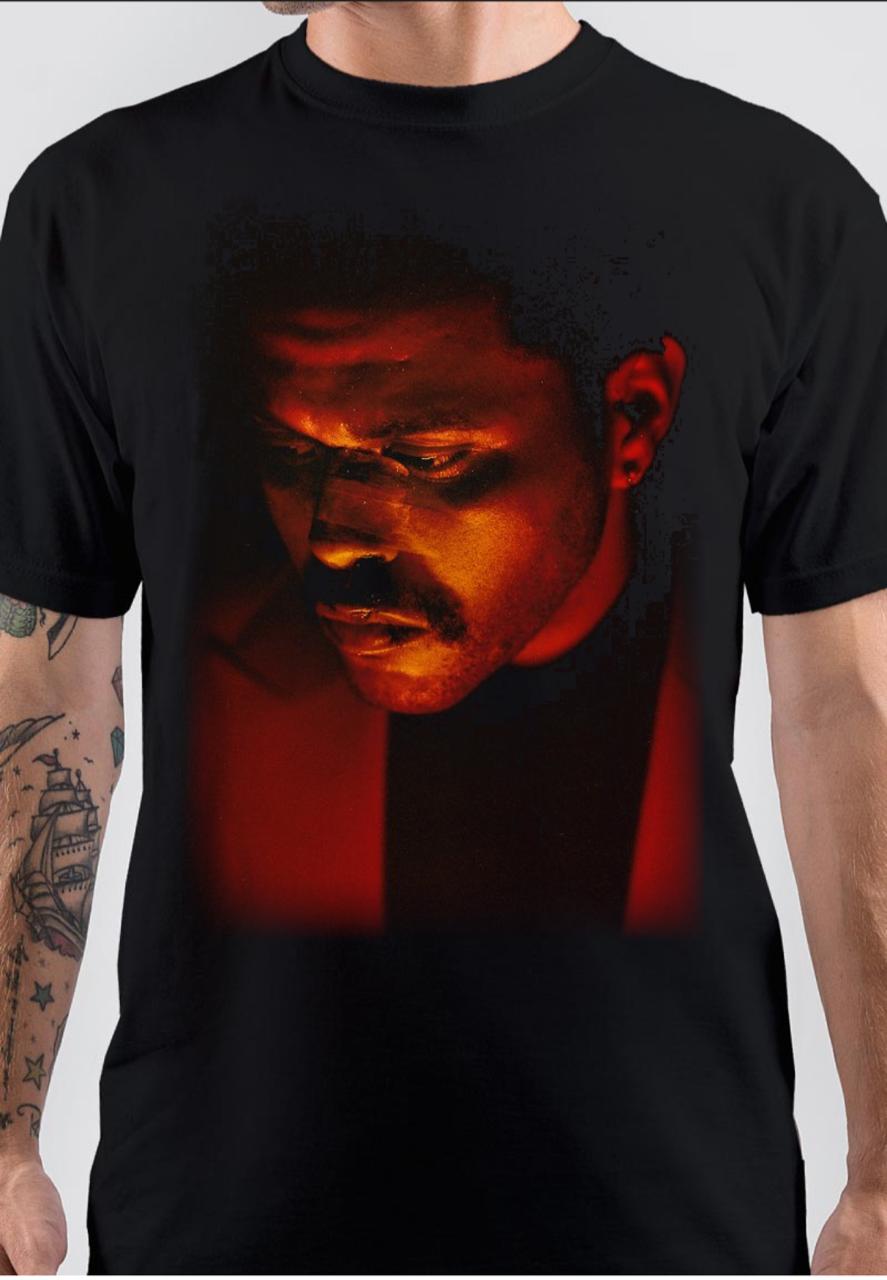 The Weeknd Black T-Shirt Style001 Hoodie, Sweatshirt | PureTeeCo.com