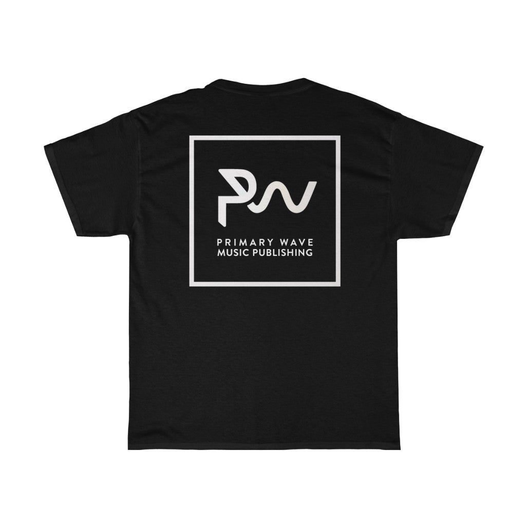 Primary Wave - Gold Logo Tee Hoodie, Sweatshirt | PureTeeCo.com (Image 2)