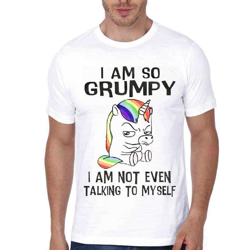 I Am So Grumpy White Half Sleeve T-Shirt Hoodie, Sweatshirt | PureTeeCo.com