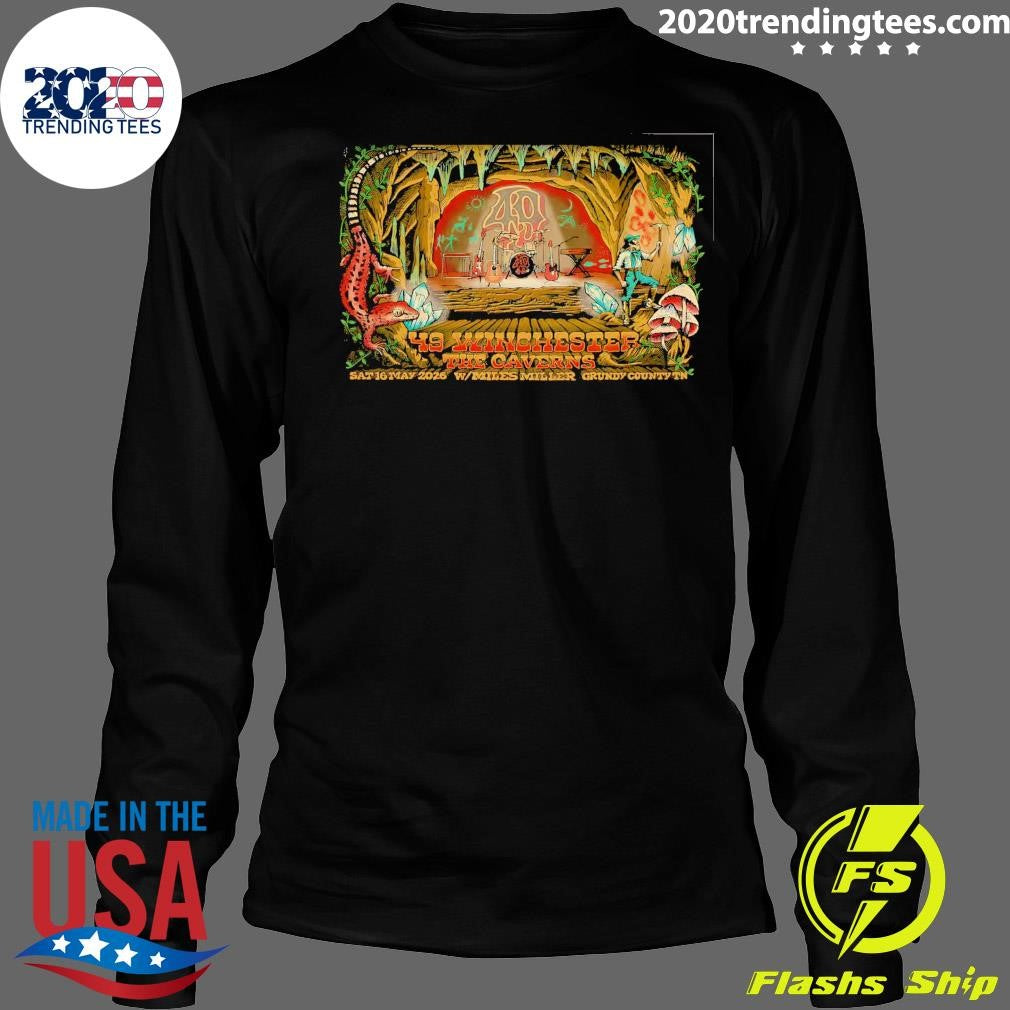49 Winchester The Caverns May 16 2026 Grundy County TN Shirt