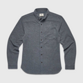 Brian Rib Knit Shirt - Charcoal Heather Hoodie, Sweatshirt | PureTeeCo.com (Image 1)
