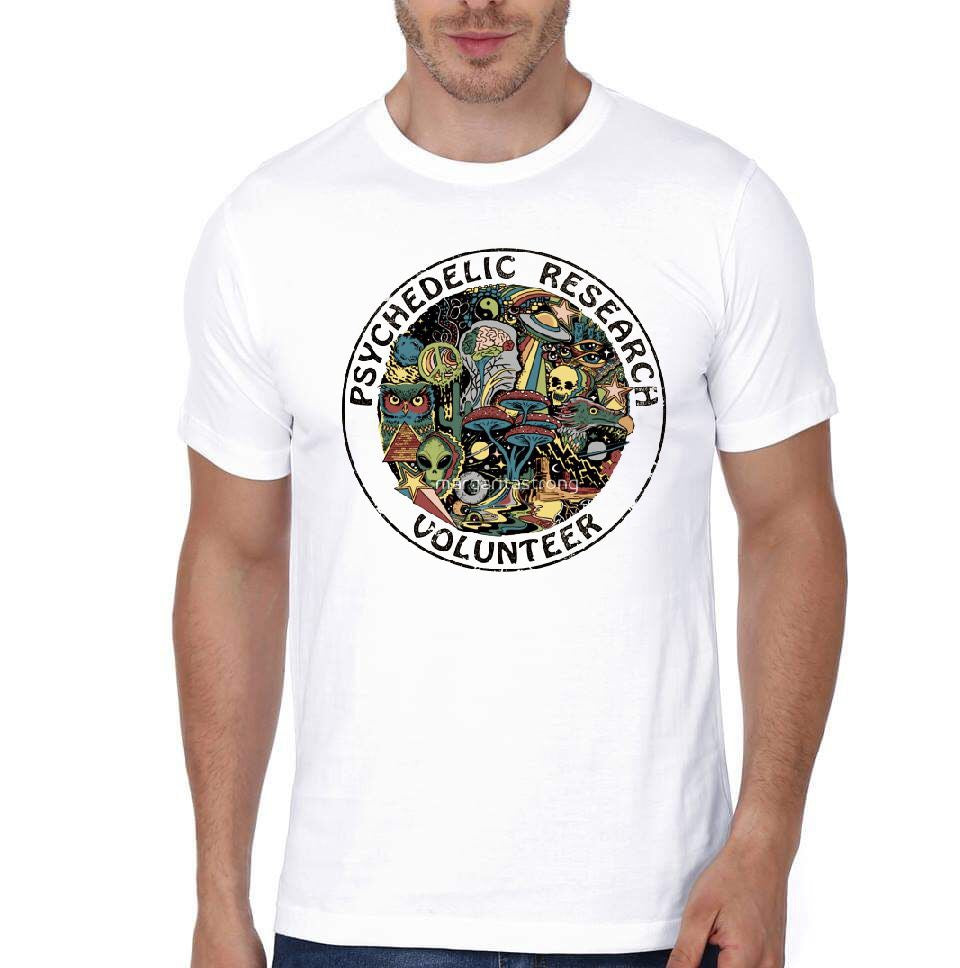 Psychedelic Research Volunteer T-Shirt Style001 Hoodie, Sweatshirt | PureTeeCo.com