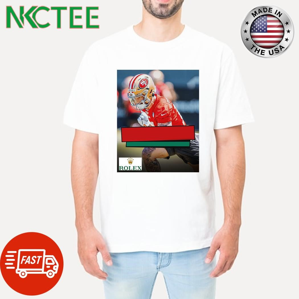 49ers Ricky Pearsall was shot through the chest in a robbery attempt over a Rolex shirt