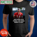 49ers first-round pick Ricky Pearsall was shot today in San Francisco shirt
