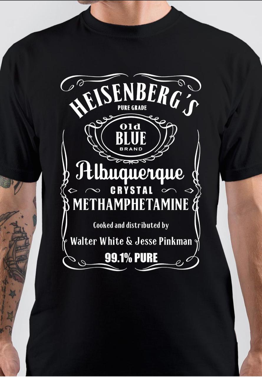 Heisenberg Jack Danielâ€™s T-Shirt Hoodie, Sweatshirt | PureTeeCo.com