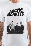 Arctic Monkeys White T-Shirt Hoodie, Sweatshirt | PureTeeCo.com