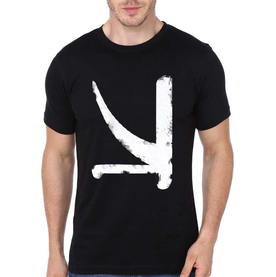 Kshmr Black Half Sleeve T-Shirt Hoodie, Sweatshirt | PureTeeCo.com