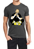 Cm Punk Charcoal Grey Half Sleeve T-Shirt Hoodie, Sweatshirt | PureTeeCo.com