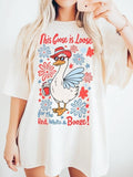 4th Goose t-shirt, Red White Boozy sweatshirt, This Goose is Loose tshirt, Fourth of July T-shirt, Patriotic Shirt Hoodie