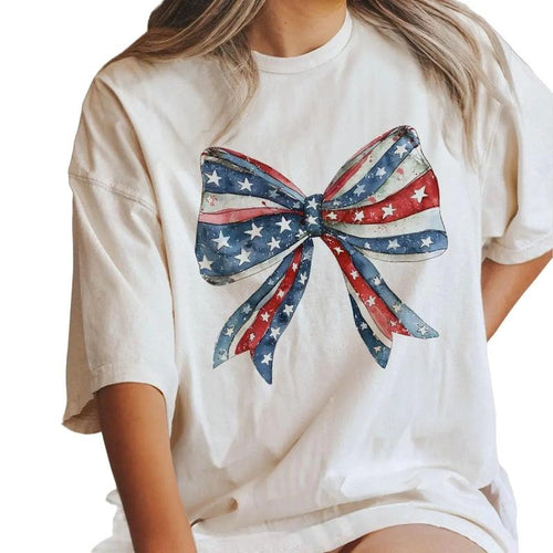 4th Of July Coquette Bows Shirts, Coquette 4th Of July Tee, 1776 America T-Shirt, Fourth Of July Tee, Independence Day...