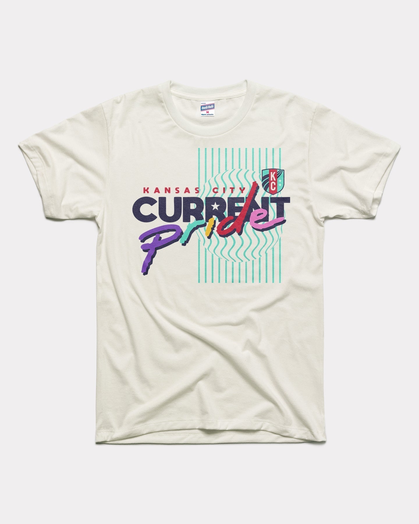 KC Current Pride Night Vintage White T-Shirt Hoodie, Sweatshirt | PureTeeCo.com