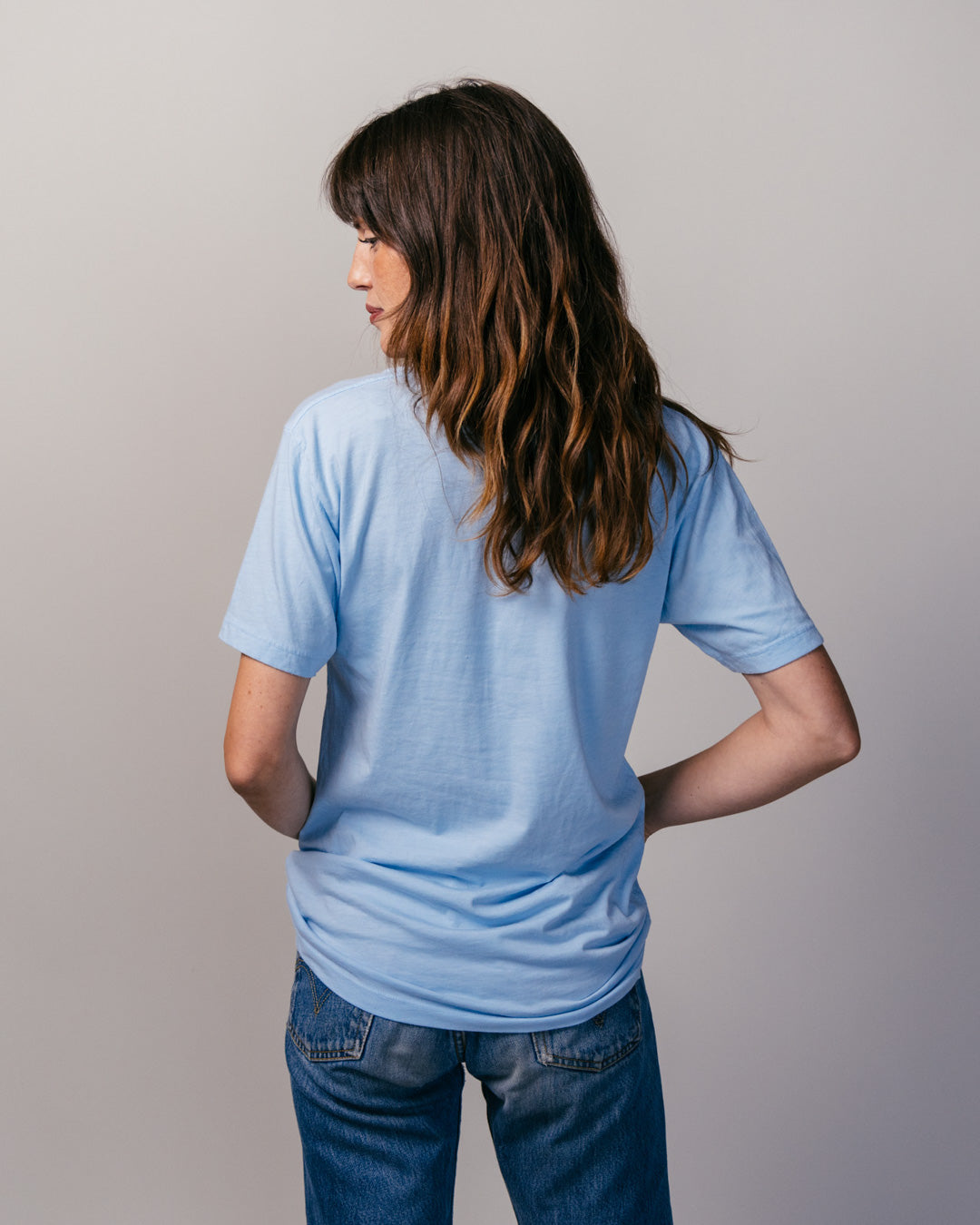 KU Jayhawks Level Up Powder Blue T-Shirt Hoodie, Sweatshirt | PureTeeCo.com (Image 4)