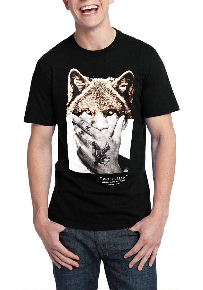 Wolfman Black T-Shirt Hoodie, Sweatshirt | PureTeeCo.com