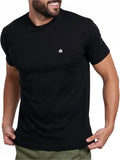 INTO THE AM Men's T-Shirts Soft Cotton Blend Crew Neck Tee S - 4XL Athletic Fit Plain & Logo Basic T-Shirt for Men
