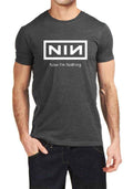 NIN â€“ Now I Am Nothing T-Shirt Hoodie, Sweatshirt | PureTeeCo.com