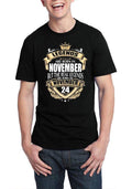 Legends Are Born On November 24 T-Shirt Hoodie, Sweatshirt | PureTeeCo.com
