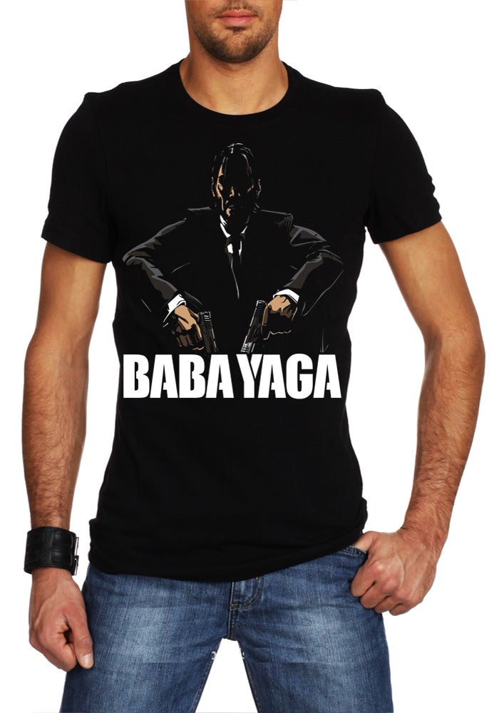 John Wick Black Half Sleeve T-Shirt Style002 Hoodie, Sweatshirt | PureTeeCo.com