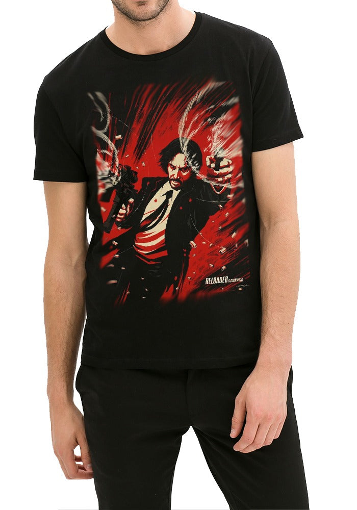 John Wick Black Half Sleeve T-Shirt Style006 Hoodie, Sweatshirt | PureTeeCo.com