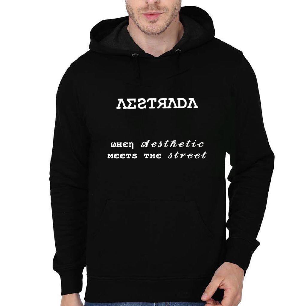 When Aesthetic Meets The Street Black Hoodie T-Shirts, Sweatshirt | PureTeeCo.com