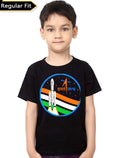 ISRO Black Kidâ€™s T-Shirt Hoodie, Sweatshirt | PureTeeCo.com
